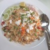 ข้าวผัดไข่เค็ม(อร่อยดีครับ เครื่องเคียงต่างๆเข้ากับข้าวดี)