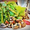 wild mashroom salad 