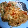 ข้าวไข่เจียวหมูสับผักบุ้ง(อร่อยดีครับแต่จืดไปนิด)