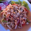 ตำปูโรยถ่ัวหวานไปหน่อย เชฟบอกว่าถนัดแต่ตำปูปลาร้าแซบแน่นอน