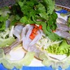 กุ้งแช่น้ำปลาน้ำจิ้มรสจัด