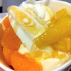 Zao Set(Yoghurt ice-cream with orange,pineapple and honey)