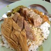 ข้าวขาหมูผสมหมูกรอบ