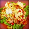 ยําตะไคร้กุ้งสด..