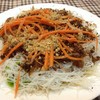 เส้นหมี่หมูย่างตะไคร้ (50.-) จานนี้ใช้ได้