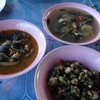 แกงเผ็ดปลาดุกรสเข้มข้น ผัดเผ็ดกบมีประจำที่นี่ ต้มยำไก่รสกลางๆ