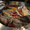 กุ้ง หอยแมลงภู่นิวซีเเลนด์ ปลาเเซลมอนเเละเห็ดห่อเนย