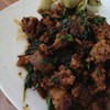 ผัดกระเพราหมูกรอบ
