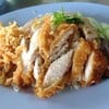 ข้าวมันไก่ทอดไก่ธรรมดา!!