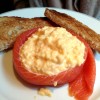 Smoke Salmon And Scrambled Eggs