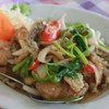 ปลากะพงผัดขึ้นฉ่าย 