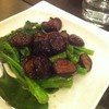 คะน้าผัดเห็ดหอม