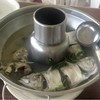ต้มยำปลาทูใบกระเพรา