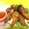 ปีกไก่ทอดน้ำปลา (80.-)