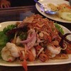 ยำตะไคร้กุ้งสด