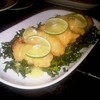 กุ้งทอดราดซอสเลมอน