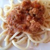 Meat Sauce Spagetti