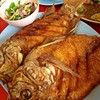 ปลาทับทิมทอดน้ำปลา
