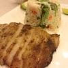 ข้าวผัดคอหมูย่าง
