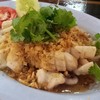 หมึกกระเทียมพริกไทย...100 บาท สดดี