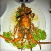กุ้งมังกรผัดเปี้ยวหวาน