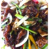 เนื้อปลาเก๋าผัดพริกไทดำ::150บาท