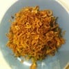 ยำถั่วพูโรยหน้าด้วยหอมเจียวจนมิดเชียว 100 บาท