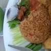 ข้าวผัดน้ำพริกลงเรืออร่อยมาก