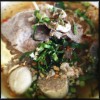 ก๋วยเตี๋ยวหมูตำลึงต้มยำ