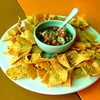 Corn Chips & Salsa @Que Chido Mexican Food