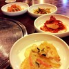 พาจอน กิมจิผักกาดขาว กิมจิแตงกวา และกิมจิมะละกอ