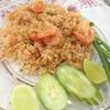 ข้าวผัดพริกขี้หนูกุ้ง
