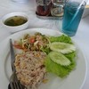 ข้าวผัดปลาเค็ม-ยำหมูยอ