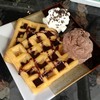 Waffle with Ice Cream :))