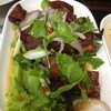 ยำหมูแผ่น