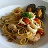 Pasta Aglio Olio E Pesce ผัดน้ำมันมะกอกซีฟู้ด