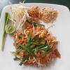 ผัดไทยกุ้งสด  จานเด็ดของครัวมุมสวน    60 บาท  ไม่แพงอย่างที่คิด