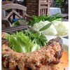 ปลาลุยสวนห่อผัก