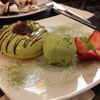 Hokkai Dough With Matcha Ice Cream