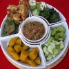 น้ำพริกปลาทู + ผัก อาหารไทยๆ อร่อยค่ะ
