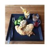 สเต็กไก่ซอสพริกไทยดำ