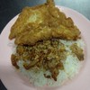 หมูกรอบทอดกระเทียม+ไข่เจียว