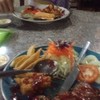สเต็กหมู และสเต็กปลา