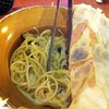  Spaghetti muchroom cream sauce มาแบบหม้อดิน