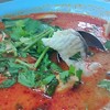 ต้มยำเนื้อปลากะพงน้ำข้น 90 บาท