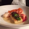 Boston Lobster with gnocchis, lemon, green asparagus and osciatra caviar