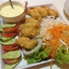 สลัดกุ้งกรอบ
