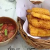 ตำข้าวโพดทอด