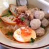 "ก๋วยเตี๋ยวกระดูกซี่โครงหมู ใส่ไข่ "