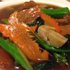 ราดหน้าเนื้อเส้นกรอบ